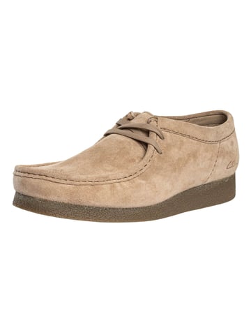 Clarks Zapatos De Ante Wallabee EVO, Gris