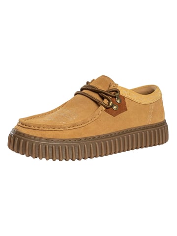 Clarks Zapatos Torhill Lo De Gamuza, Marrón