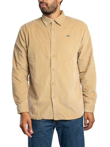 Lacoste Camisa Informal, Beige