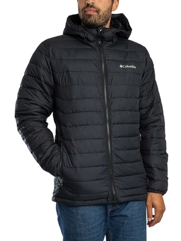 Columbia Chaqueta Con Capucha Powder Lite II, Negro