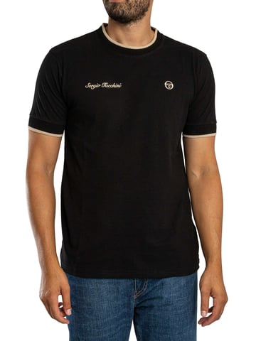 Sergio Tacchini Camiseta Conte, Negro