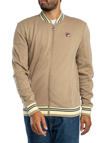Fila Chaqueta Deportiva De Béisbol Settanta, Beige
