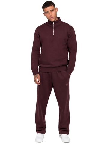 Enzo Milano | Conjunto de Chándal de Hombre con Sudadera Half Zip