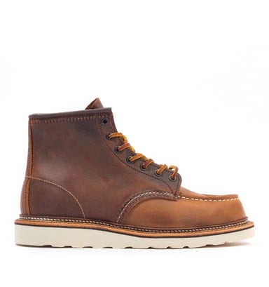 Men's Red Wing 1907 Classic Moc Toe Boots in Brown