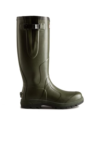 Hunter Balmoral Side Adj Tall Boot Dark Olive