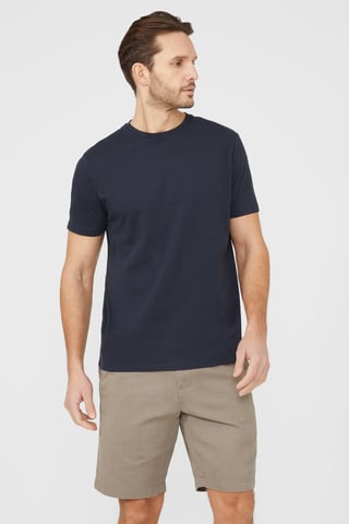 Cotton Crew Neck T-shirt