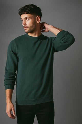 Premium Pure Cotton Crew Neck Jumper