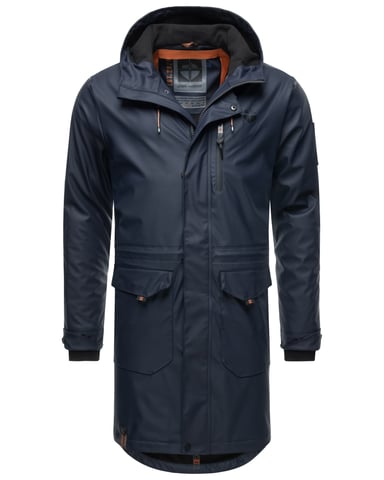 Abrigo impermeable para hombre Stone Harbour Verdaan