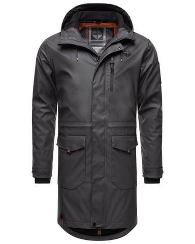 Abrigo impermeable para hombre Stone Harbour Verdaan