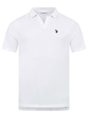 Polo para hombre U.S. Polo Assn. con cuello abierto