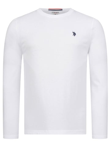 U.S. POLO ASSN. Camisa básica de manga larga 100% algodón