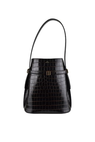 Toteme Bolso tipo cubo Marrón