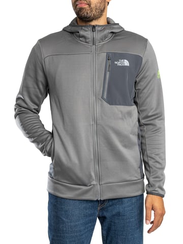 The North Face Chaqueta Con Capucha Y Logo, Gris