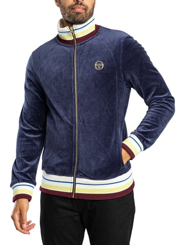 Sergio Tacchini Chaqueta Deportiva De Terciopelo Sartori, Azul