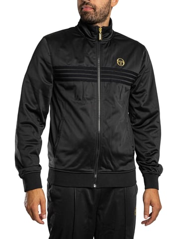 Sergio Tacchini Nueva Chaqueta De Chándal Varena, Negro