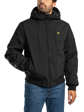 Lyle & Scott Chaqueta Softshell Acolchada, Negro