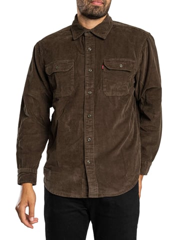 Levi's Camisa Clásica De Trabajador, Marrón