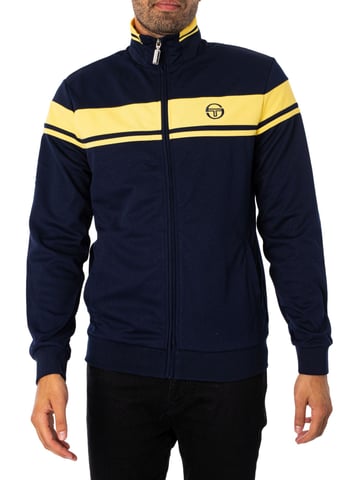 Sergio Tacchini Chamarra Deportiva Damarindo, Azul