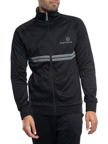 Sergio Tacchini Nueva Chaqueta Deportiva Dallas, Negro