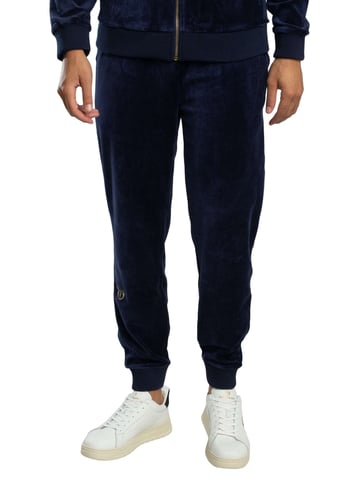 Sergio Tacchini Pantalones Deportivos Court Velour, Azul