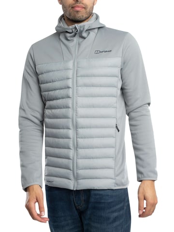 Berghaus Chaqueta Híbrida Con Capucha Vaskye, Gris
