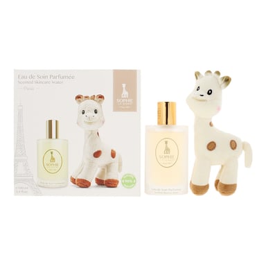 Set regalo Sophie La Girafe, spray de 100 ml de agua de toilette y peluche de 10,5 pulgadas