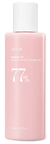 Leche Hidratante Anua Peach 77+ con Niacinamida 150 ml
