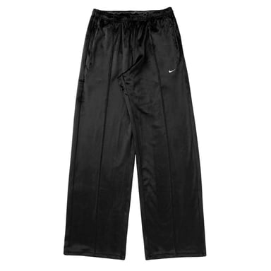 Pantalones Nike Sportswear Chill Knit De Tiro Medio Y Terciopelo Negro Para Mujer