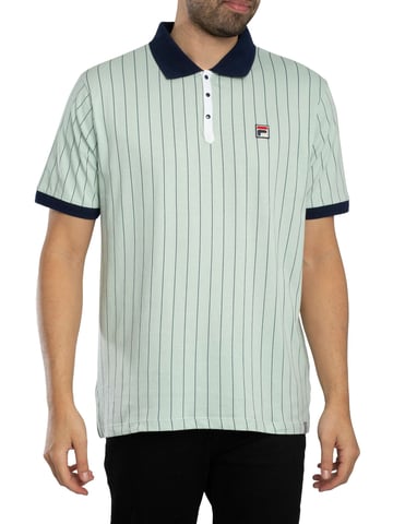 Fila Polo Clásico De Rayas Vintage BB1, Verde