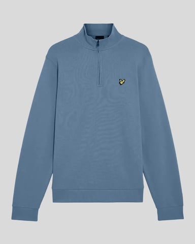 Sudadera de cuello alto con cremallera de un cuarto