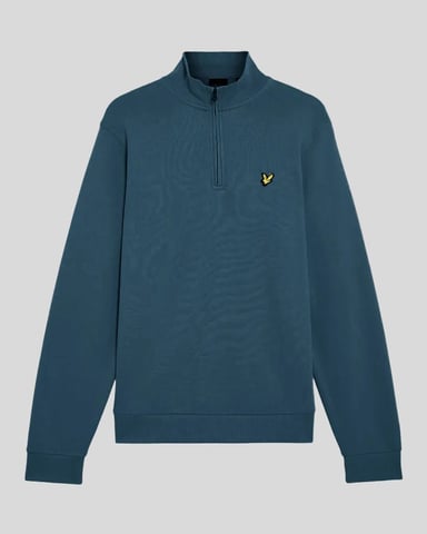 Sudadera de cuello alto con cremallera de un cuarto