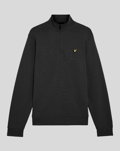 Sudadera de cuello alto con cremallera de un cuarto