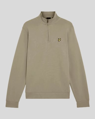 Sudadera de cuello alto con cremallera de un cuarto