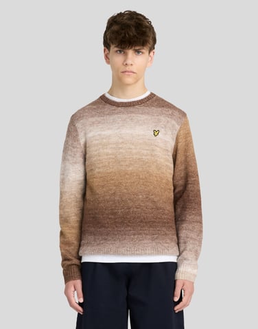 Jersey de cuello redondo Ombre