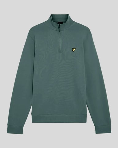 Sudadera de cuello alto con cremallera de un cuarto