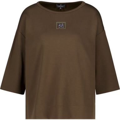 Monari sudadera con detalle de joya 809855 618 oliva