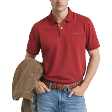 GANT Polo hombre Piqué manga corta camiseta informal de verano algodón New Jersey