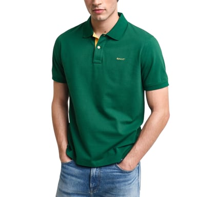 GANT Polo de hombre de piqué Camisa de manga corta Camiseta informal de verano Algodón New Jersey
