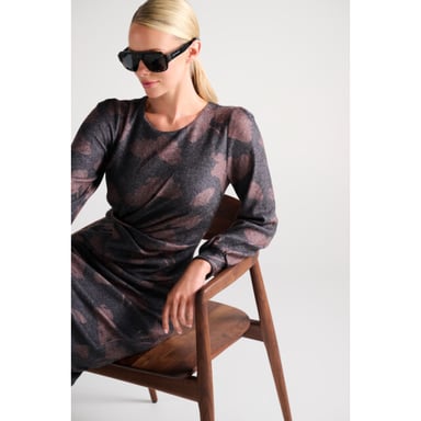K-Design Vestido de tacto suave d251-p173