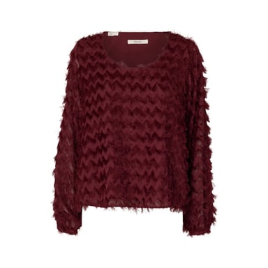 Selected Femme top relajado slwmyla LS 16102248 Tawny Port