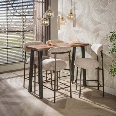 Hoyz mesa de bar Arlo - 45x130x92 cm