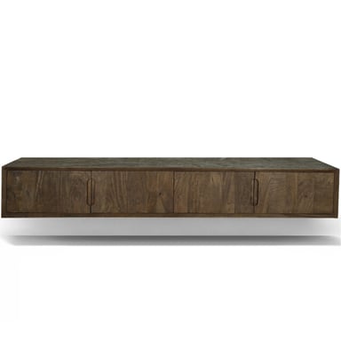 Livingfurn Cortez mueble de TV flotante 35x220x33cm