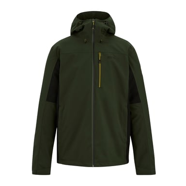 Regatta Chaqueta impermeable de hombre Birchdale II (Verde caqui/Negro)