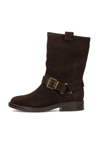 Poelman Bambi Botines de ante para mujer