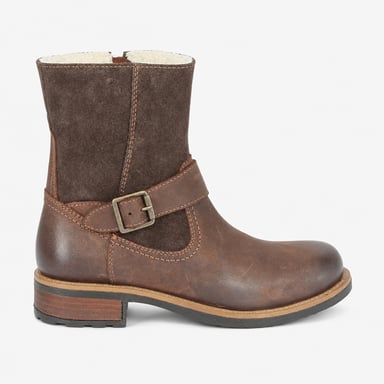 Woodland Pedra Botas de mujer de media caña Marrón