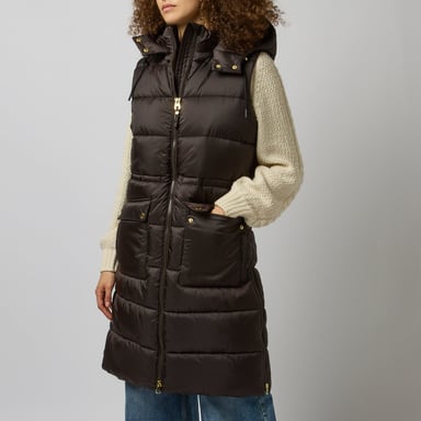 Joules Windermere Chaleco de mujer Marrón chocolate