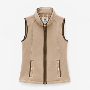 Joules Heritage Chalecos de mujer Mink marrón