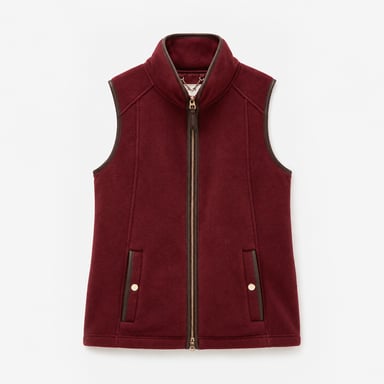 Joules Heritage Chalecos de mujer Rojo
