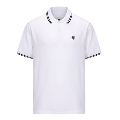 Polo de hombre Pretty Green Barton en blanco