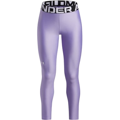 Leggings moldeadores con estampado liso para niñas de Under Armour en transparente
